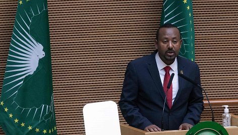 Etiopijos ministras pirmininkas Abiy Ahmedas