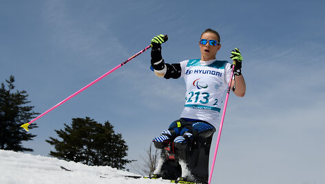 Oksana Masters tapo paralimpinių žaidynių čempione.