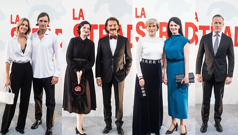 &bdquo;La strada&ldquo; premjeros svečiai