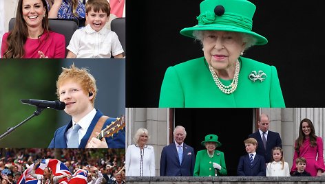 Karalienė Elizabeth II istorinio jubiliejaus uždarymas