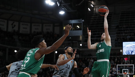 Mū&scaron;is Prancūzijoje: ASVEL &ndash; &bdquo;Žalgiris&ldquo;