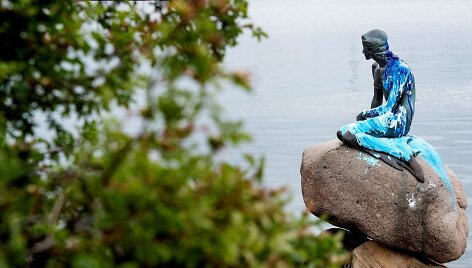 Kopenhagos &bdquo;Undinėlė&ldquo; vėl nukentėjo nuo vandalų