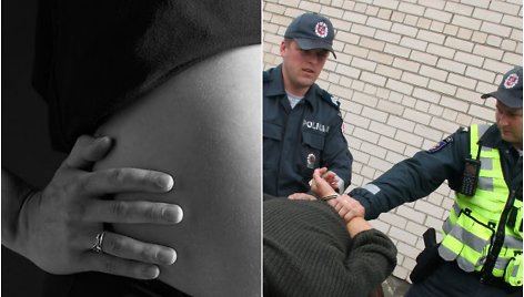 Zarasuose neblaivus jaunas vyras įtariamas smurtu namuose prieš nėščią merginą