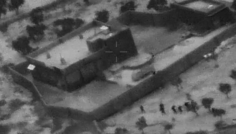 JAV kariai puola kompleksą, kuriame slapstėsi A.B.al Baghdadi