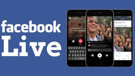 &bdquo;Facebook&ldquo; siūlo tiesioginių transliacijų galimybę