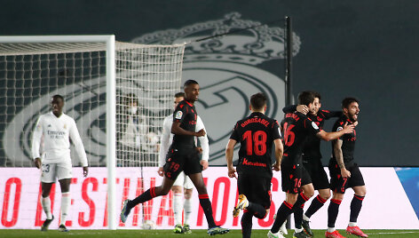 Madrido &bdquo;Real&ldquo; &ndash; San Sebastiano &bdquo;Real Sociedad&ldquo;