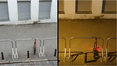 Miegoti kauniečiams neleido pypsintis &bdquo;CityBee&ldquo; paspirtukas