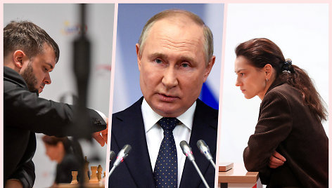 Drąsiausi prabilo: Rusijos didmeistriai pasipiktino Vladimiro Putino veiksmais