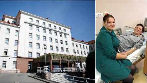 Kauno klinikos ir Regina Ra&scaron;itova su dukra