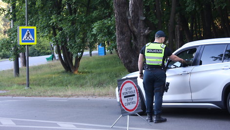 Kauno policijos patikros po šventinio Joninių savaitgalio