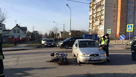 Avarija Panevėžyje