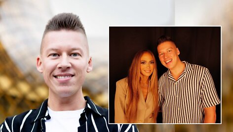 Rimvydas &Scaron;irvinskas-Makalius ir Jennifer Lopez
