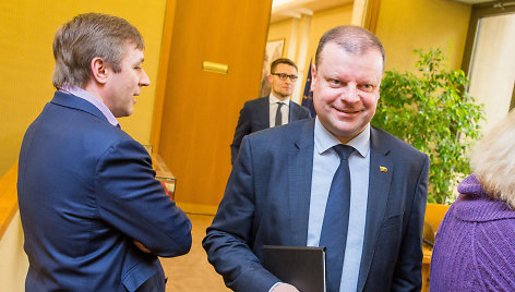 Ramūnas Karbauskis ir Saulius Skvernelis