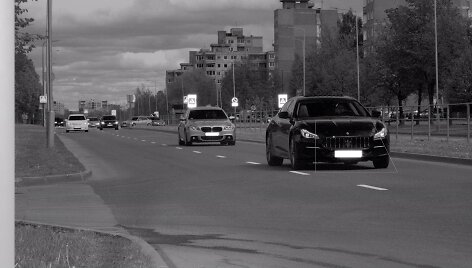 &bdquo;Maserati&ldquo; Kaunu skriejo 128 km/val. greičiu