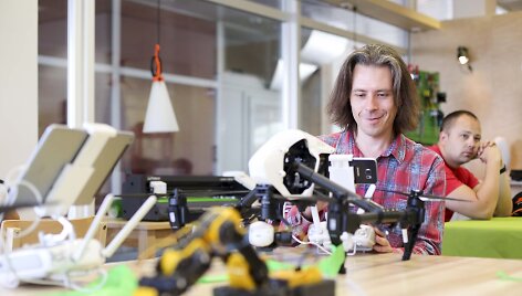 Technologijų dirbtuvių &bdquo;Green Garage&ldquo; atidarymas
