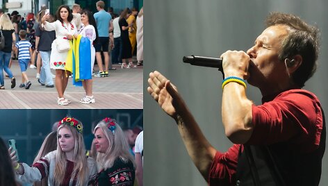 Grupės &bdquo;Okean Elzy&ldquo; koncerto Rygoje akimirkos