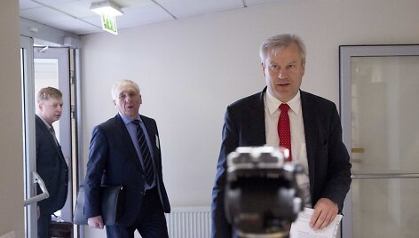  Specialiosios tyrimų komisijos posėdis dėl Mindaugo Basčio apkaltos