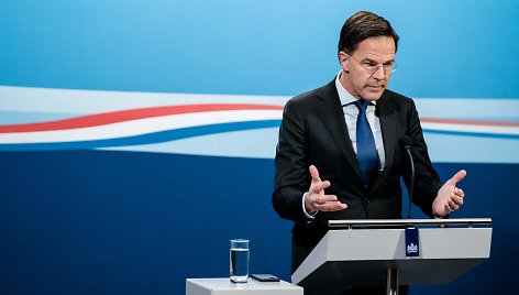 Nyderlandų ministras pirmininkas Markas Rutte