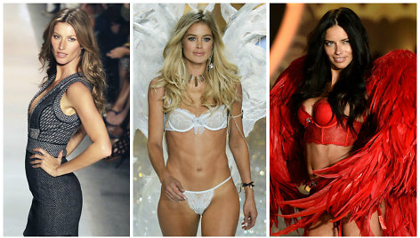 Gisele Bundchen, Doutzen Kroes ir Adriana Lima