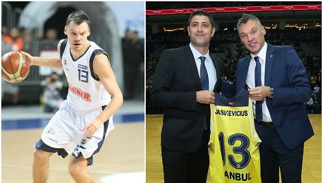 Šarūnas Jasikevičius žaidė „Fenerbahče“ komandoje, o vėliau vos netapo jos treneriu