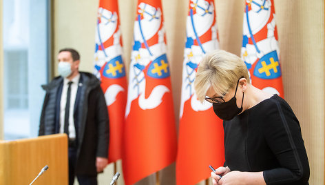 Ingrida Šimonytė susitiko su Darbo partijos frakcija