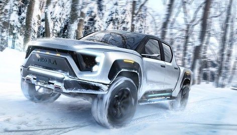 Nikola Motor sukūrė elektrinį pikapą „Badger“