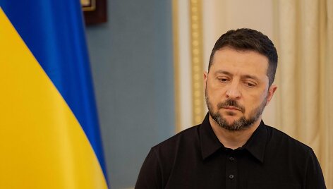 Volodymyras Zelenskis / TETIANA DZHAFAROVA / AFP