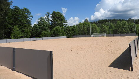 Paplūdimio futbolo aik&scaron;telė