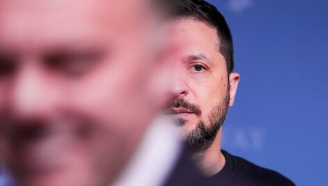 Ukrainos prezidentas Volodymyras Zelenskis