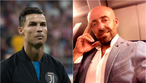 Cristiano Ronaldo ir jo kirpėjas