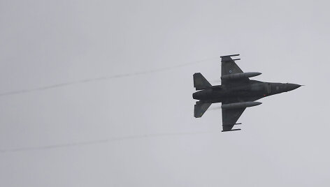 Graikijos karinių oro pajėgų naikintuvas F-16