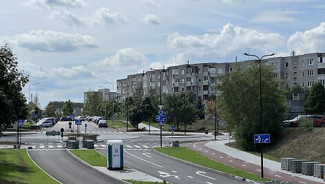 Smalinės ir Vydūno gatvių žiedinė sankryža Pilaitėje Vilniuje