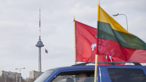 Vilniuje Patriotiškos Kovo 11-osios važiuotinės