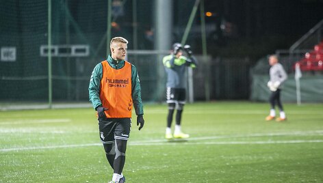 Treniruotės akimirka