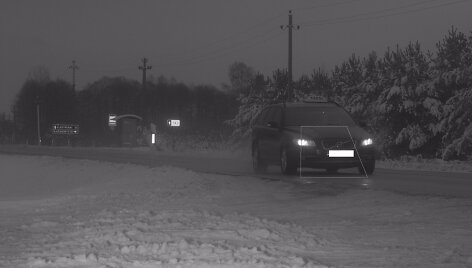 Reido akimirka: greitį vir&scaron;ijęs &bdquo;Volvo XC60&ldquo; vairuotojas