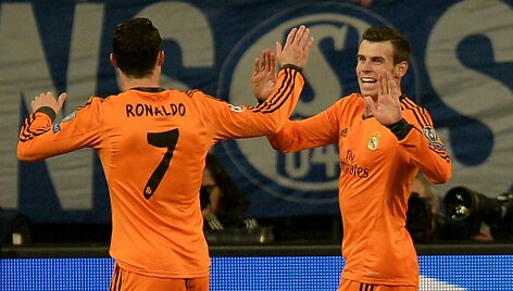 Cristiano Ronaldo ir Garethas Bale'as