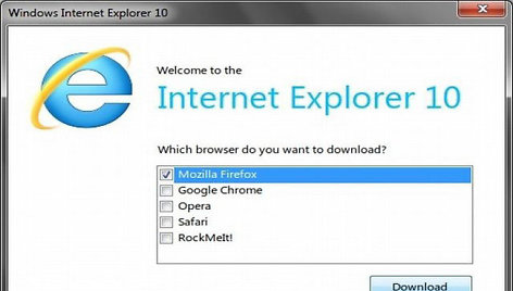 „Internet Explorer“ memai