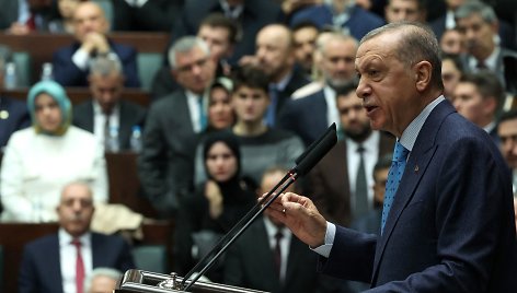 Turkijos prezidentas Recepas Tayyipas Erdoganas