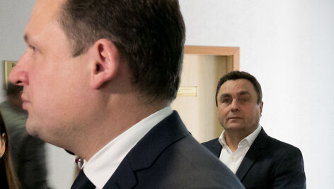 Evaldas Pa&scaron;ilis ir Petras Gražulis