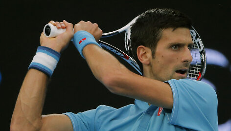 Novakas Džokovičius prie&scaron; Fernando Verdasco