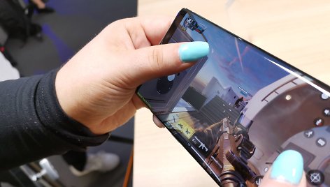 „Samsung Galaxy Note 10+“ išmaniojo telefono pristatymas