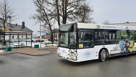 Autobusas Kretingoje