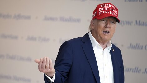  Donaldas Trumpas /  / AP