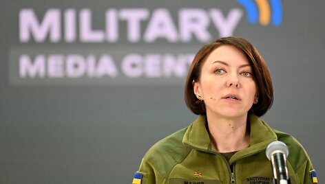 Ukrainos gynybos ministro pavaduotoja Hanna Maliar
