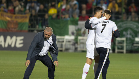 Lietuvio akibrok&scaron;tas Cristiano Ronaldo nesupykdė