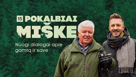 „Pokalbiai miške“: pasivaikščiojimas su gamtininku Selemonu Paltanavičiumi