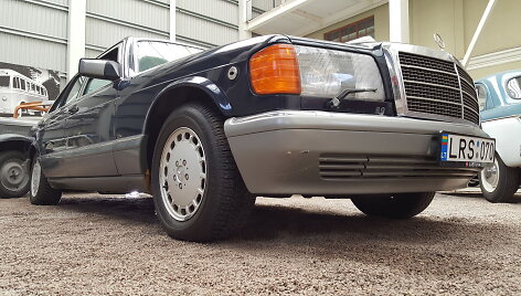 &Scaron;arvuotas Vytautą Landsbergį vežiojęs &bdquo;Mercedes Benz 560 SEL&ldquo;