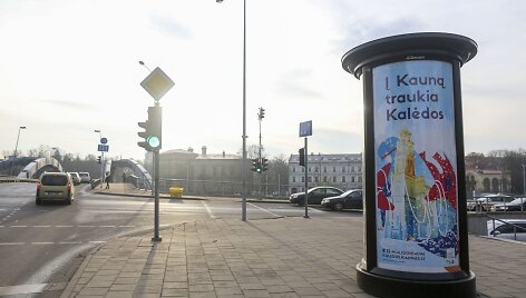Kauno Kalėdų plakatas