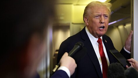 Donaldas Trumpas / ALEX WONG / Getty Images via AFP