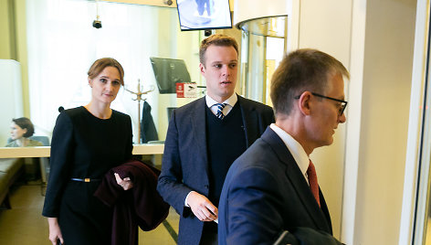 Viktorija Čmilytė-Nielsen, Gabrielius Landsbergis, Julius Sabatauskas